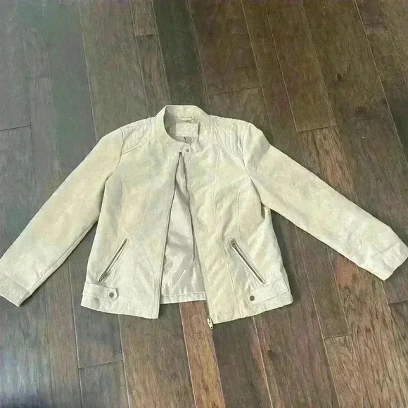 Sebby Collection Faux Suede Jacket size L - Picture 1 of 4